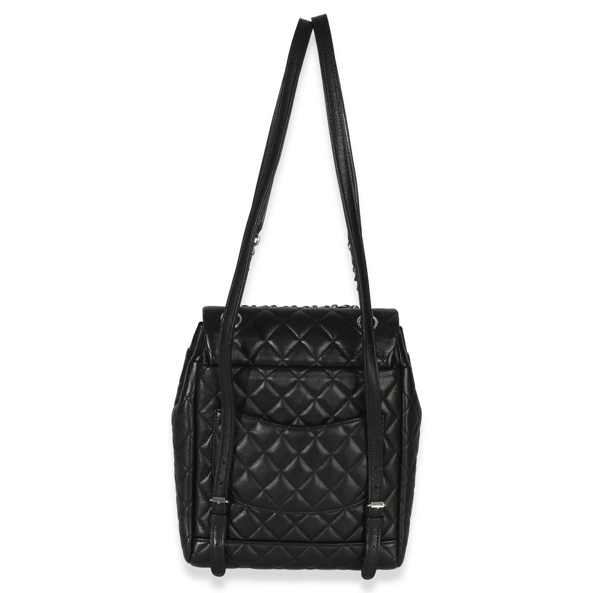 Chanel Black Quilted Lambskin Small Urban Spirit Backpack Handbag 4