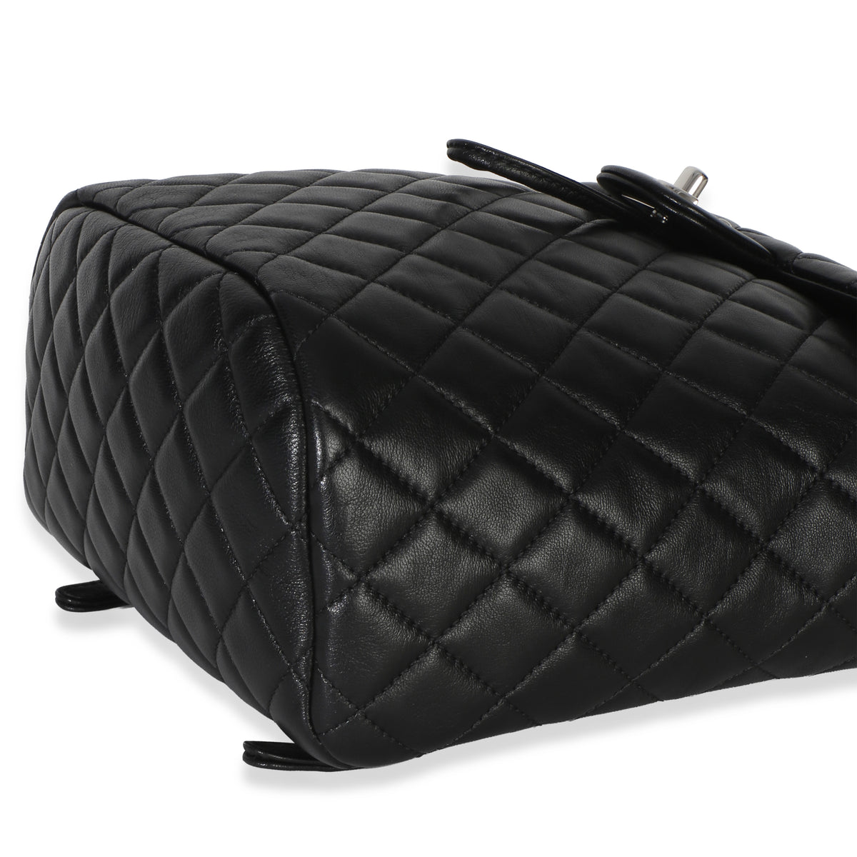Chanel Black Quilted Lambskin Small Urban Spirit Backpack Handbag 6