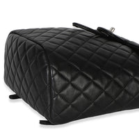 Chanel Black Quilted Lambskin Small Urban Spirit Backpack Handbag 6