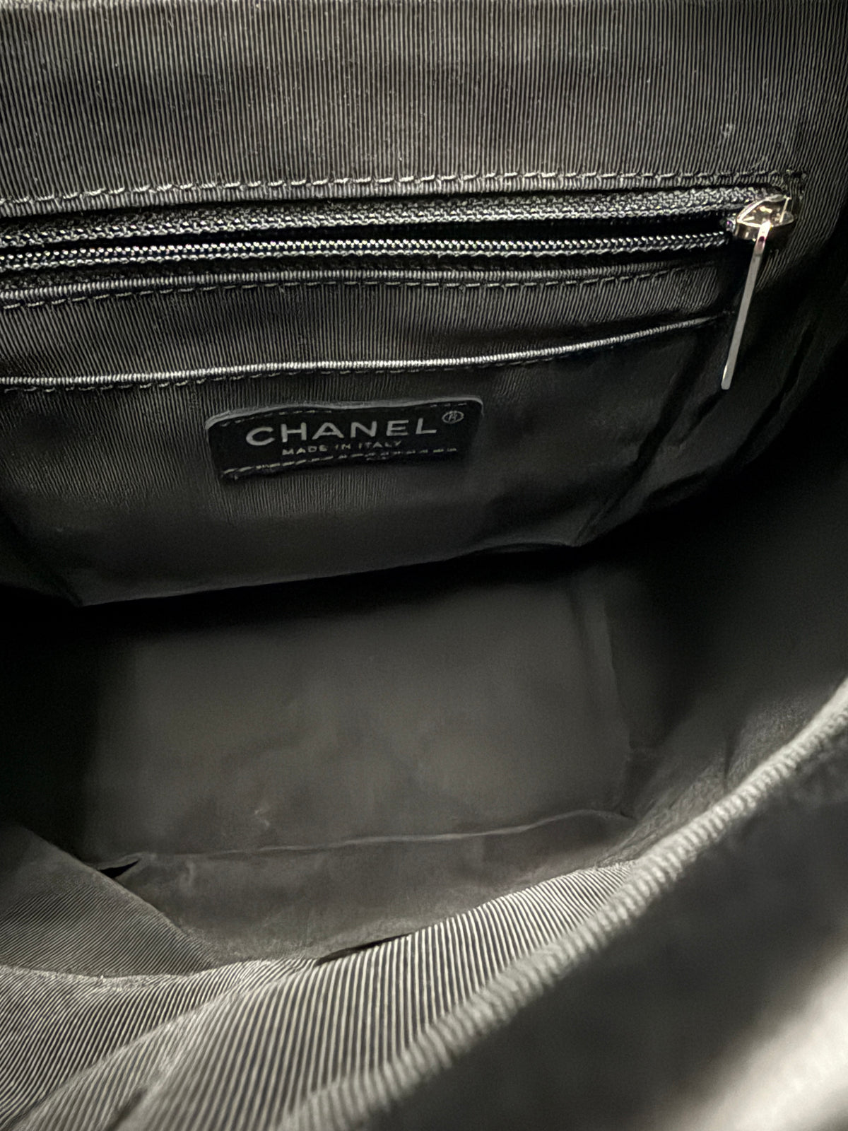 Chanel Black Quilted Lambskin Small Urban Spirit Backpack Handbag ad3