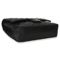 Chanel Black Quilted Lambskin Medium Classic Double Flap Bag Handbag 7