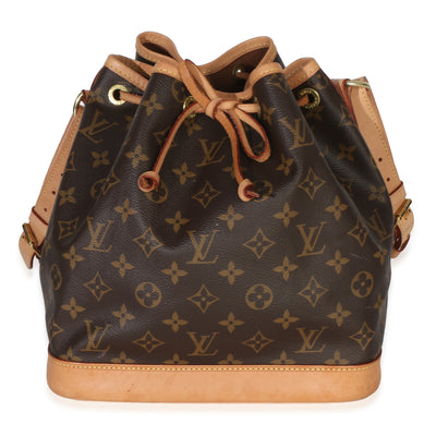 Louis Vuitton Monogram Canvas Noe Drawstring Bucket Bag Handbag fv