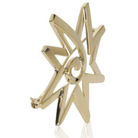 Tiffany & Co. Yellow Gold  Vintage Paloma Picasso Star Brooch sv