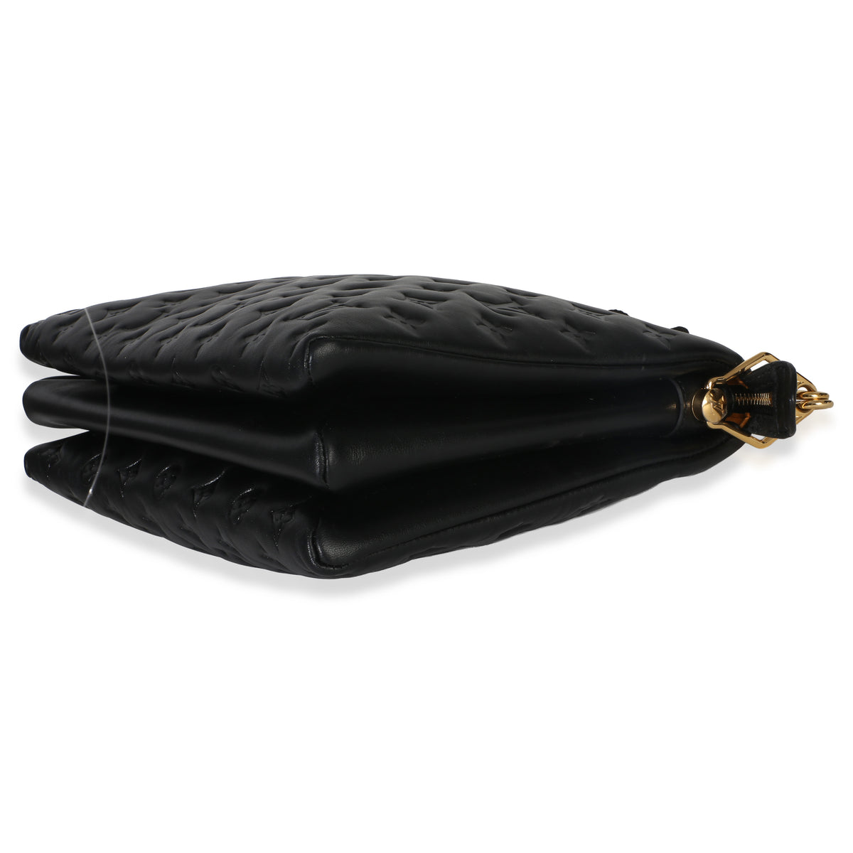 Louis Vuitton Black Monogram Embossed Lambskin Coussin MM Handbag 7