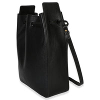 Saint Laurent Black Calfskin Small Bucket Bag Handbag 2