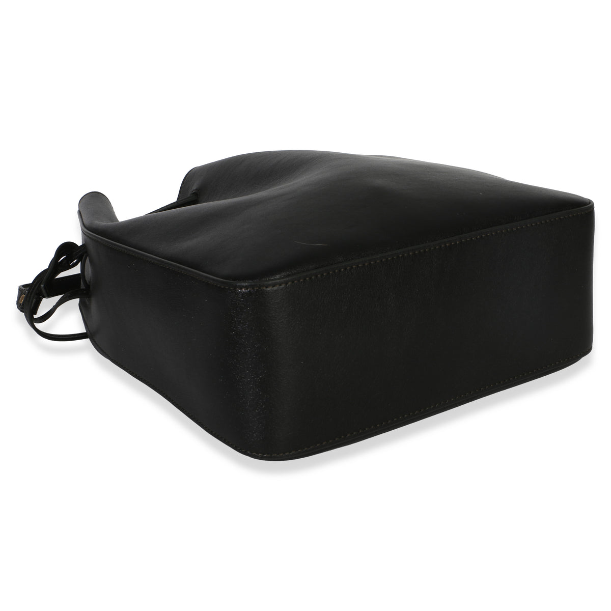 Saint Laurent Black Calfskin Small Bucket Bag Handbag 7