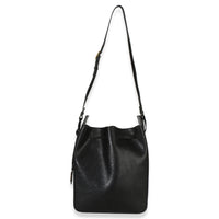 Saint Laurent Black Calfskin Small Bucket Bag Handbag 8