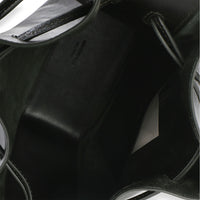 Saint Laurent Black Calfskin Small Bucket Bag Handbag 9