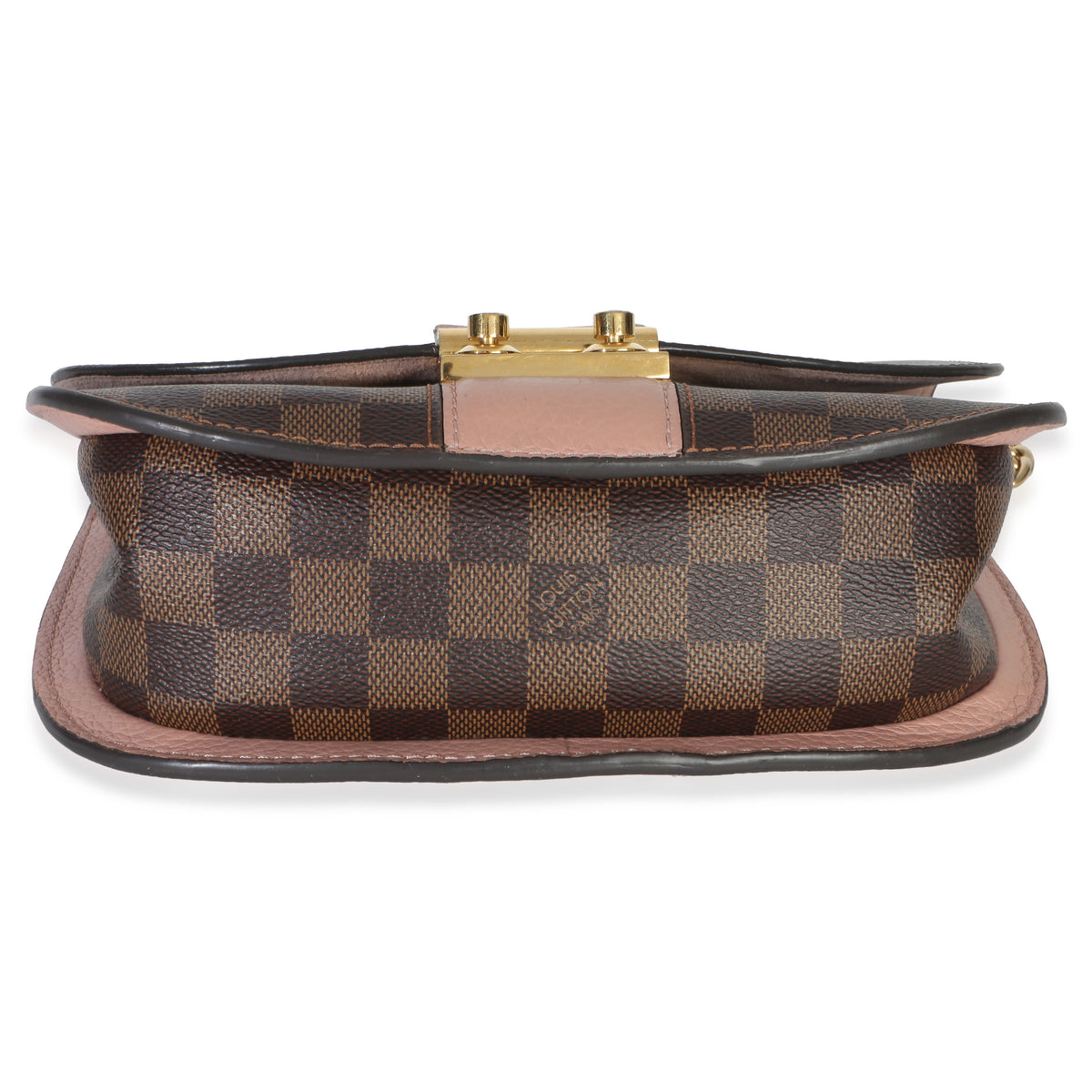 Louis Vuitton Magnolia Damier Ebene Cuir Taurillon Wight Chain Bag Handbag 5