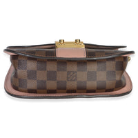 Louis Vuitton Magnolia Damier Ebene Cuir Taurillon Wight Chain Bag Handbag 5