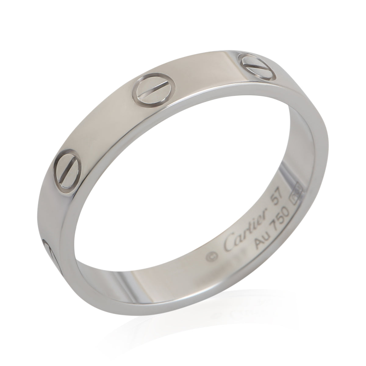 Cartier White Gold  Small Model Love Ring av