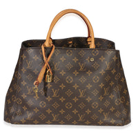Louis Vuitton Monogram Canvas Montaigne GM Handbag fv