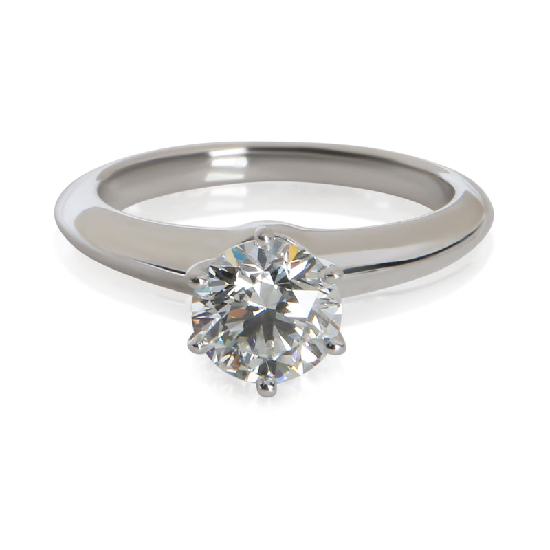 Tiffany & Co. 0.97 ct Round Brilliant Diamond Engagement Ring fv