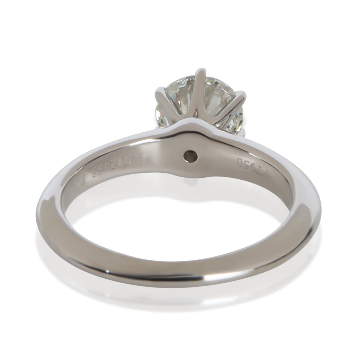 Tiffany & Co. 0.97 ct Round Brilliant Diamond Engagement Ring bv