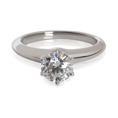 Tiffany & Co. 0.97 ct Round Brilliant Diamond Engagement Ring fv