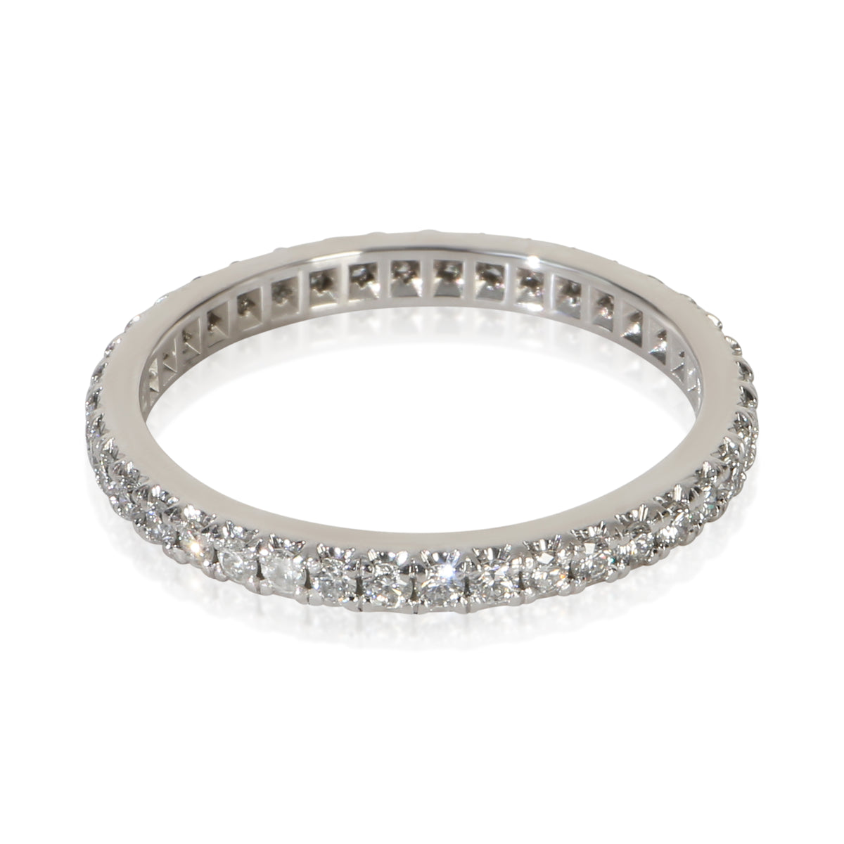 Tiffany & Co. Platinum Diamond Soleste Band pv