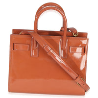 Saint Laurent Mild Rose Patent Nano Sac de Jour Handbag 4