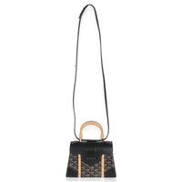 Goyard Black ine Canvas Structure Mini Saigon Top Handle Handbag 8