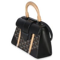 Goyard Black ine Canvas Structured Mini Saigon Top Handle Handbag 2