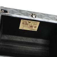 Goyard Silver Precious Metals ine Canvas Minaudiere Trunk Handbag 10
