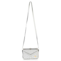 Goyard Silver Precious Metals ine Canvas Minaudiere Trunk Handbag 9