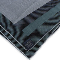 Hermès Men's Ciel Chine Cheval a la Couverture Cashmere Silk Scarf 100 5