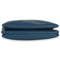 Celine Blue Lambskin Small Trio Crossbody Bag Handbag 5