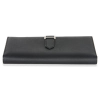 Hermès Black Epsom Bearn Wallet PHW Wallet 5