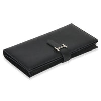 Hermès Black Epsom Bearn Wallet PHW Wallet 7