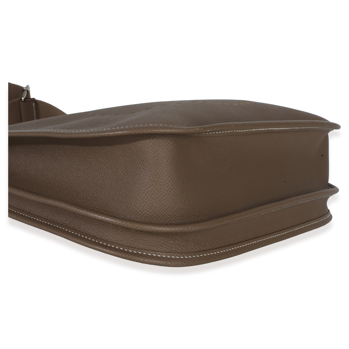Hermès Etoupe Epsom Evelyne III PM 29 PHW Handbag 7