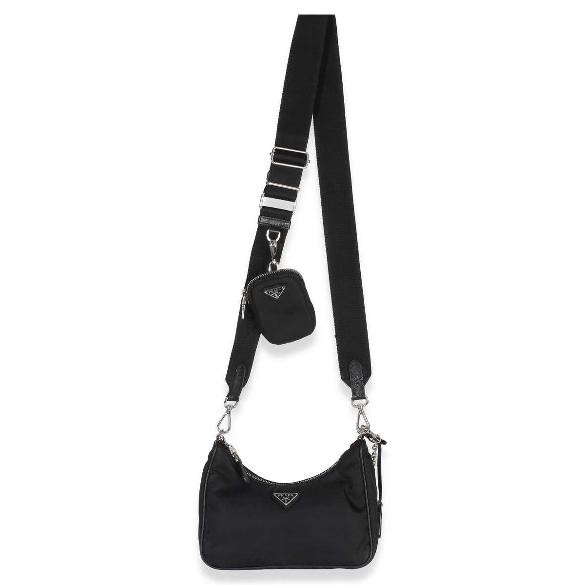 Prada Black Re Nylon Re Edition 2005 Bag Handbag 9