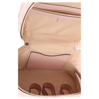 Gucci Light Pink GG Supreme Monogram Dollar Calfskin Medium Savoy Vanity Case Handbag 8