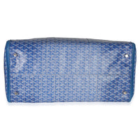 Goyard Blue ine Canvas Croisière Boston 50 Handbag 5