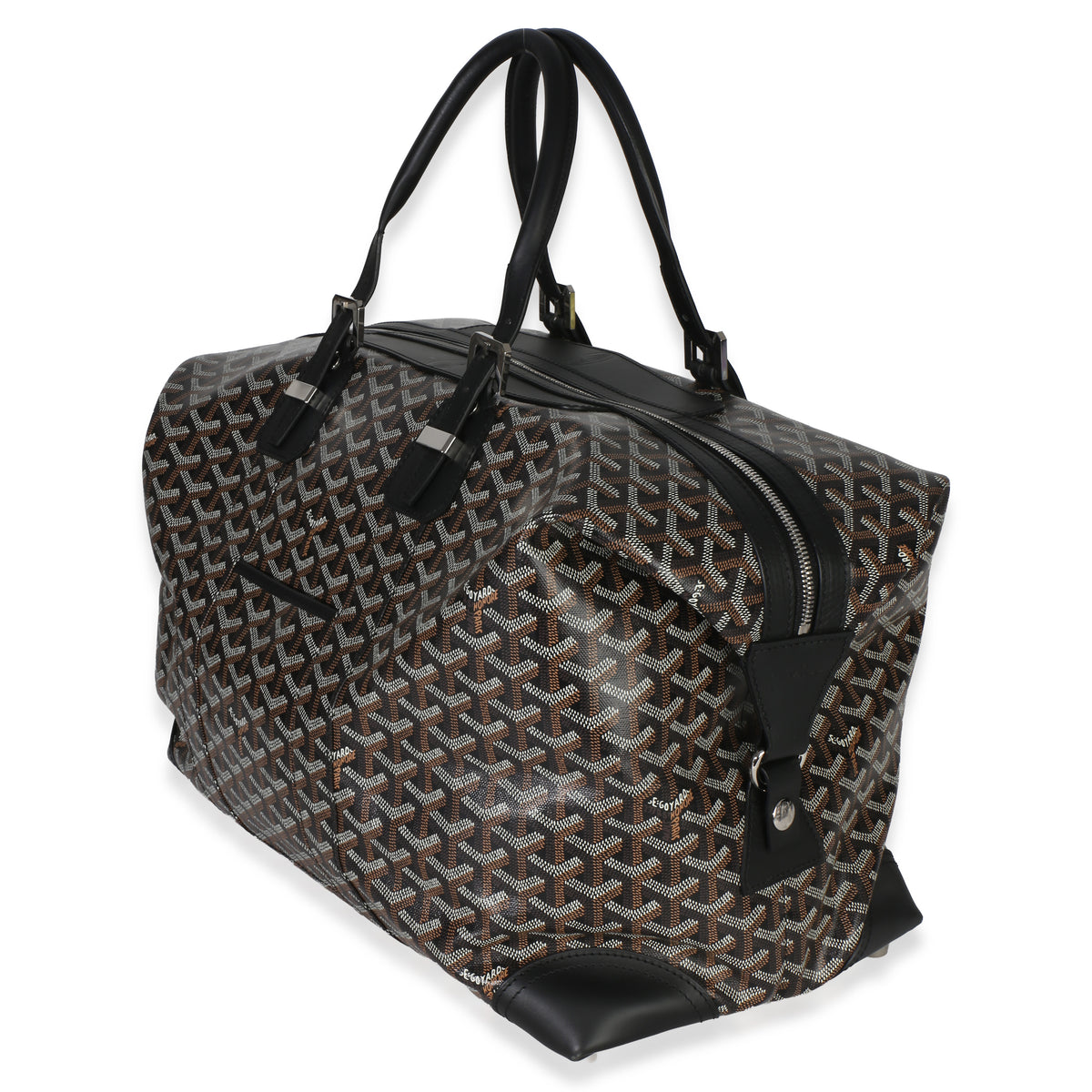 Goyard Black ine Canvas Boeing 45 Handbag 2