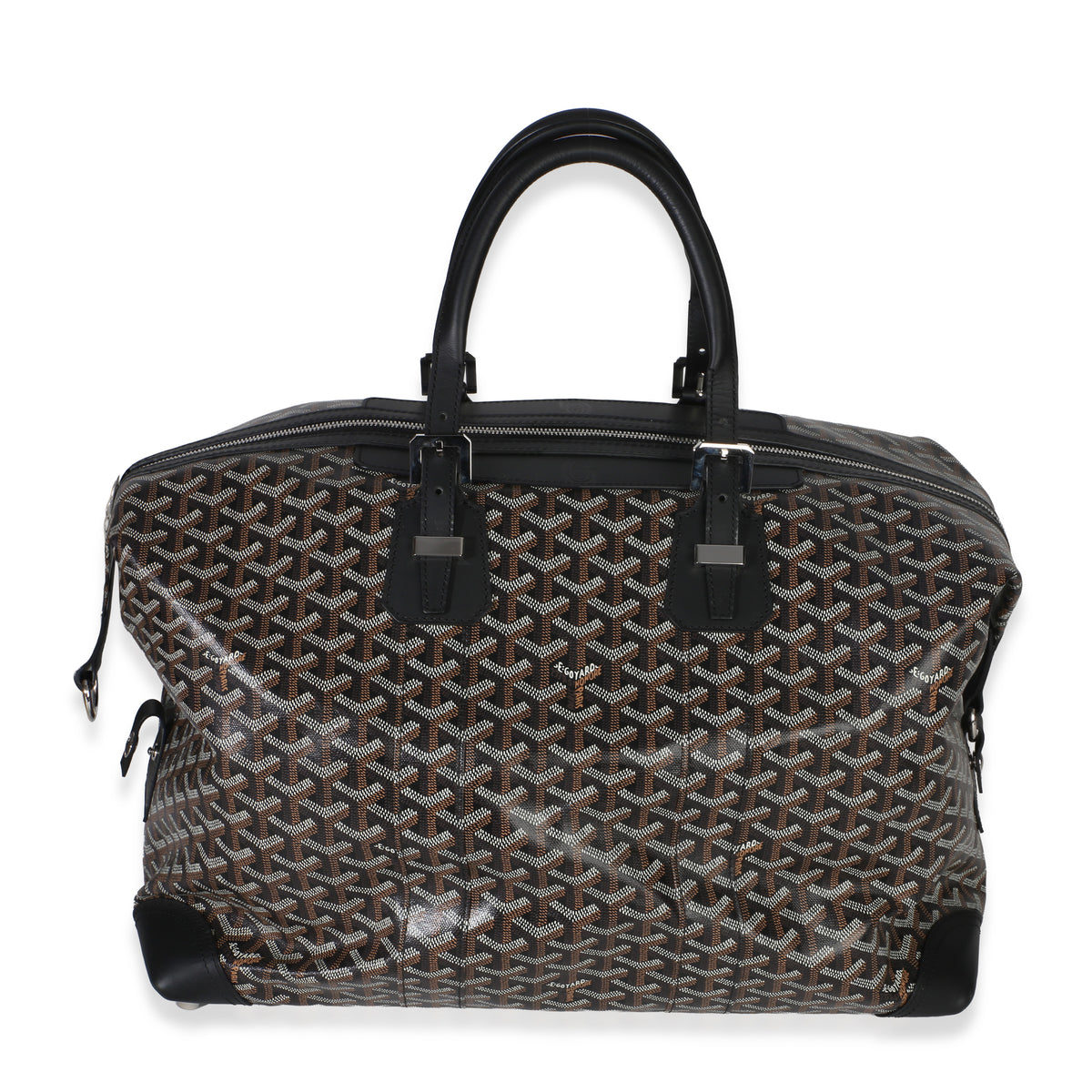 Goyard Black ine Canvas Boeing 45 Handbag 4