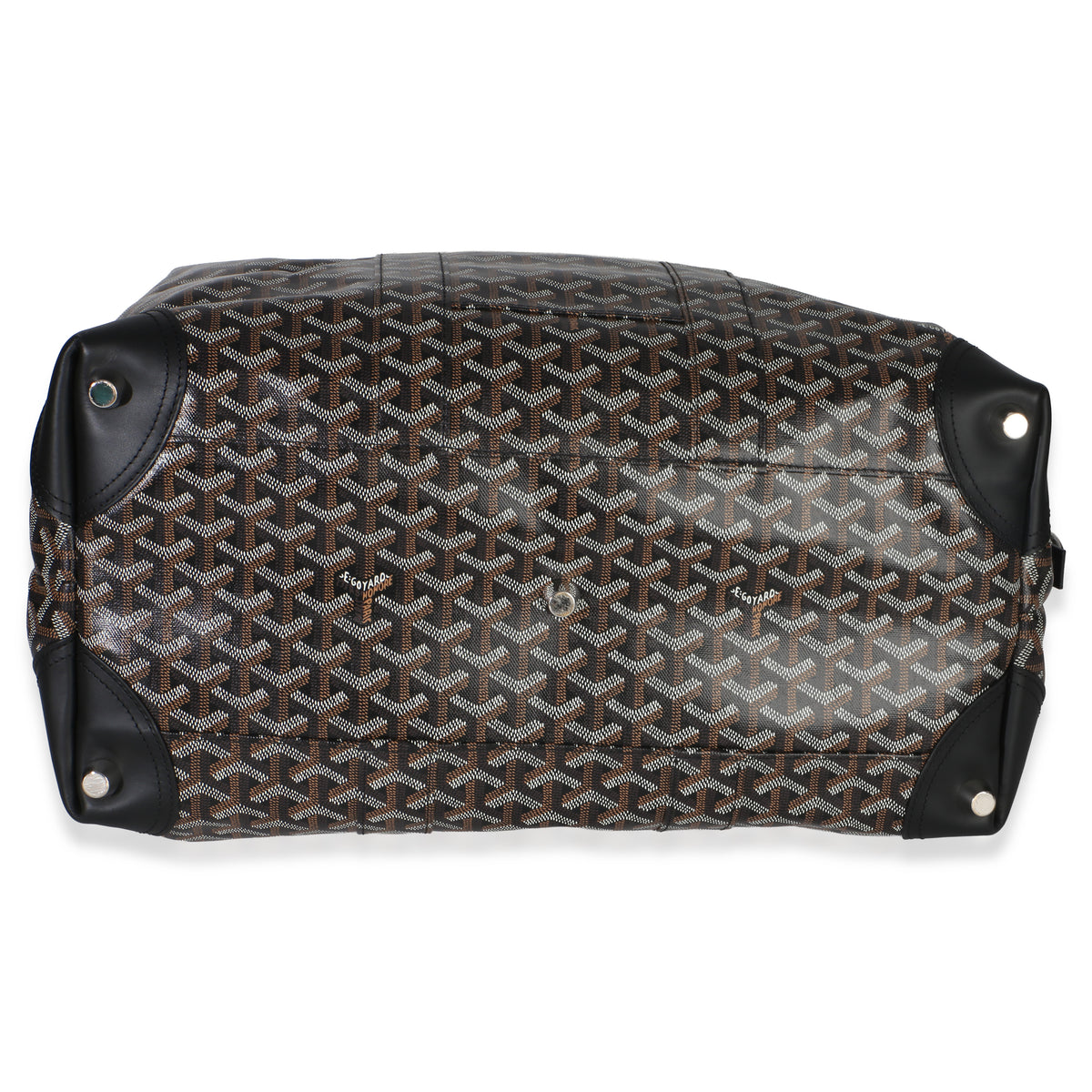Goyard Black ine Canvas Boeing 45 Handbag 5
