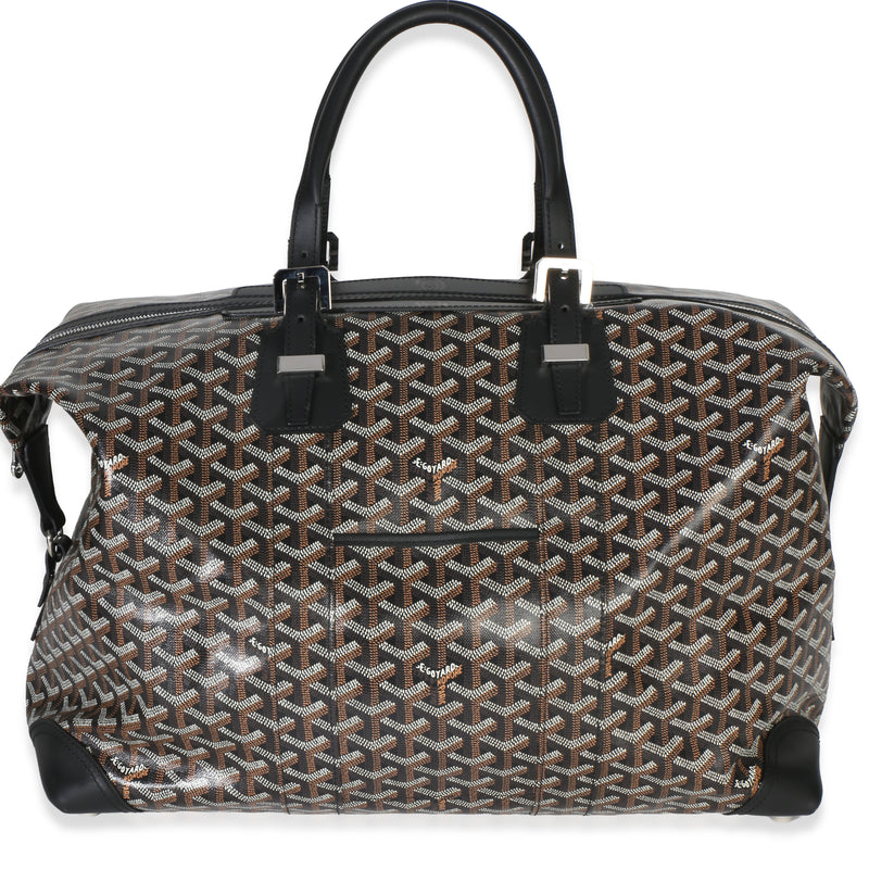 Goyard Black ine Canvas Boeing 45 Handbag fv