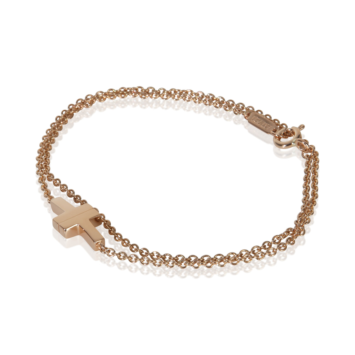 Tiffany & Co. Rose Gold  Tiffany T Wrap Bracelet sv