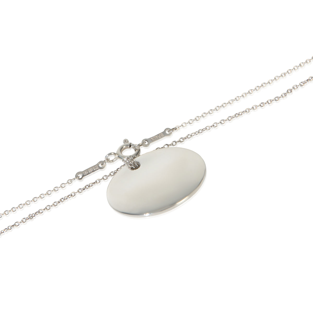 Tiffany & Co. Sterling Silver  Elsa Peretti Round Disc Pendant pv
