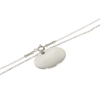 Tiffany & Co. Sterling Silver  Elsa Peretti Round Disc Pendant pv
