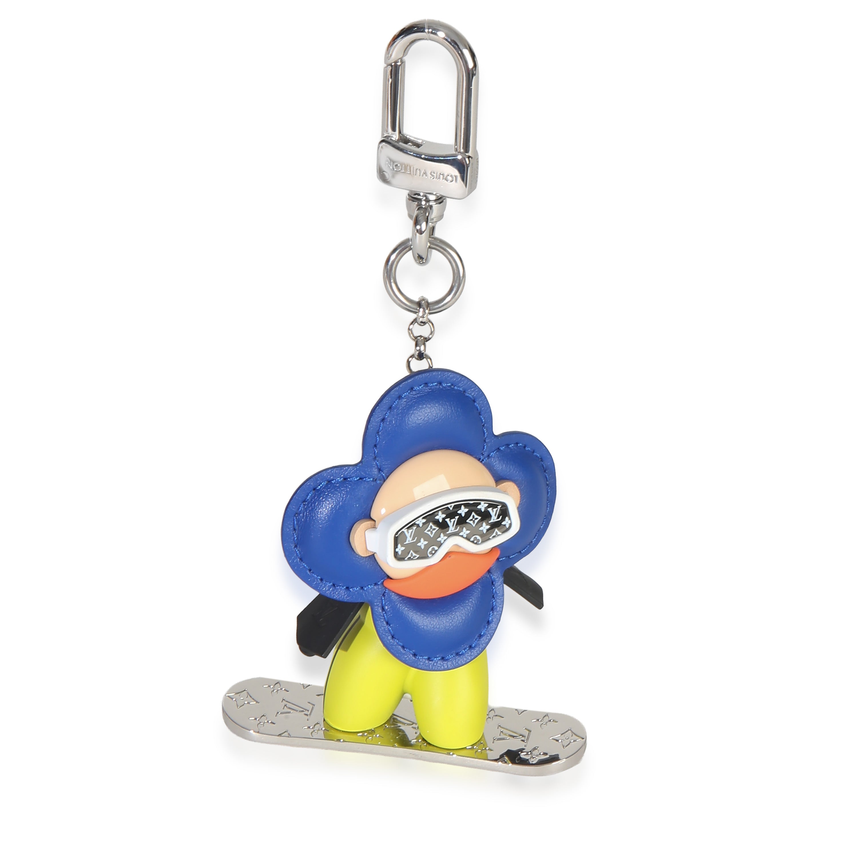 Louis Vuitton スノーボードキャラクターキーホルダー Louis Vuitton Vivienne Snowboard Keychain Bag Charm | myGemma