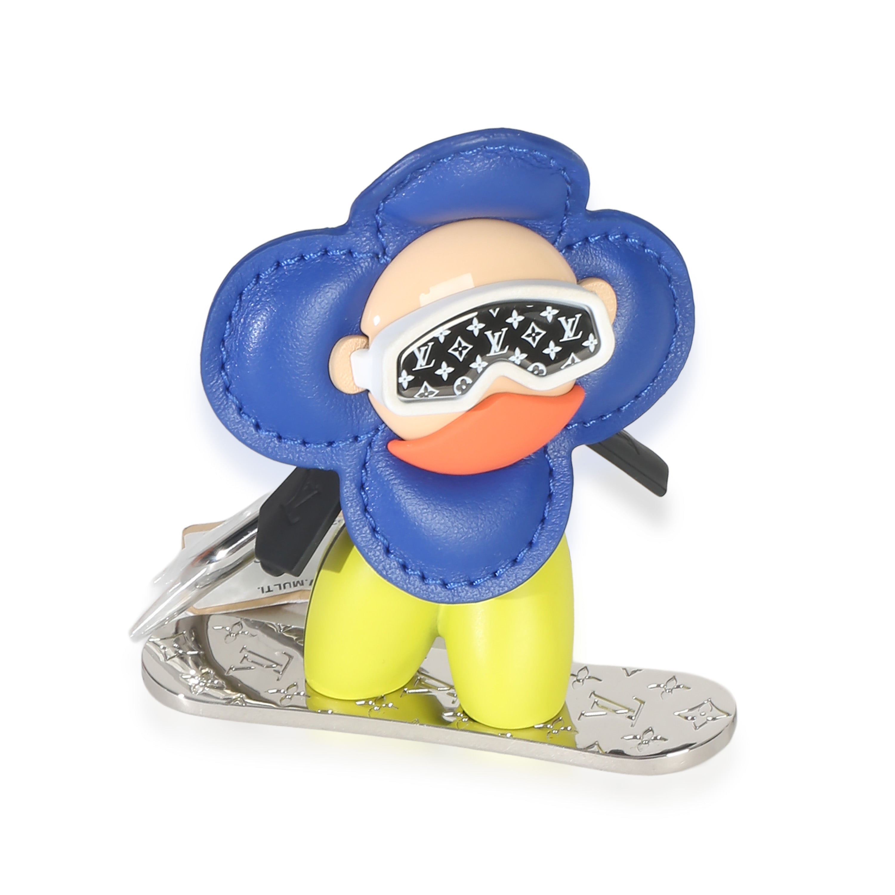Louis Vuitton Vivienne Snowboard Keychain Bag Charm | myGemma