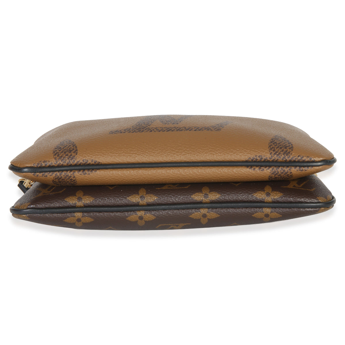Louis Vuitton Reverse Monogram Giant Canvas Double Zip Pochette Handbag 5