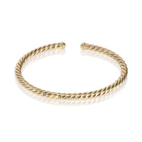 David Yurman Yellow Gold  Cable Flex Bracelet pv