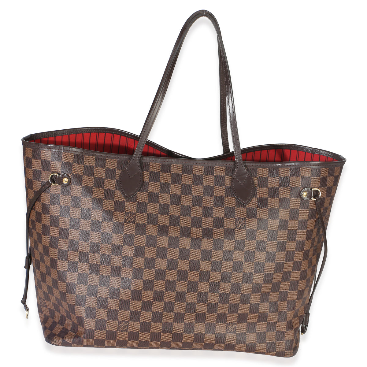 Louis Vuitton Damier Ebene Canvas Neverfull GM Handbag 4