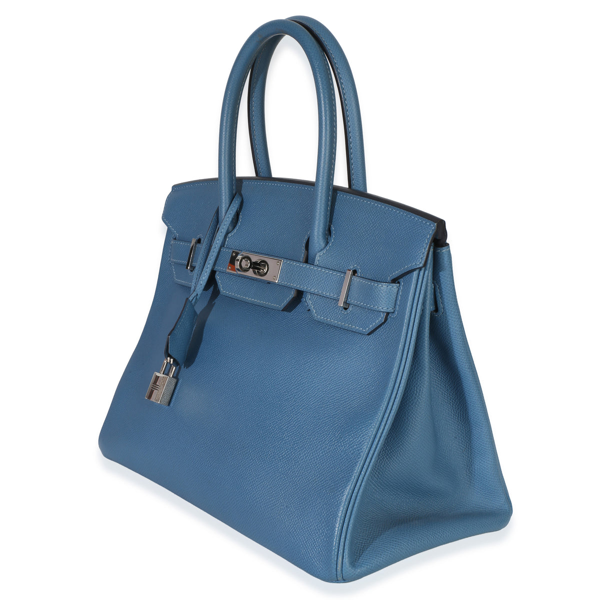 Hermès Bleu Brighton Epsom Birkin 30 PHW Handbag 2