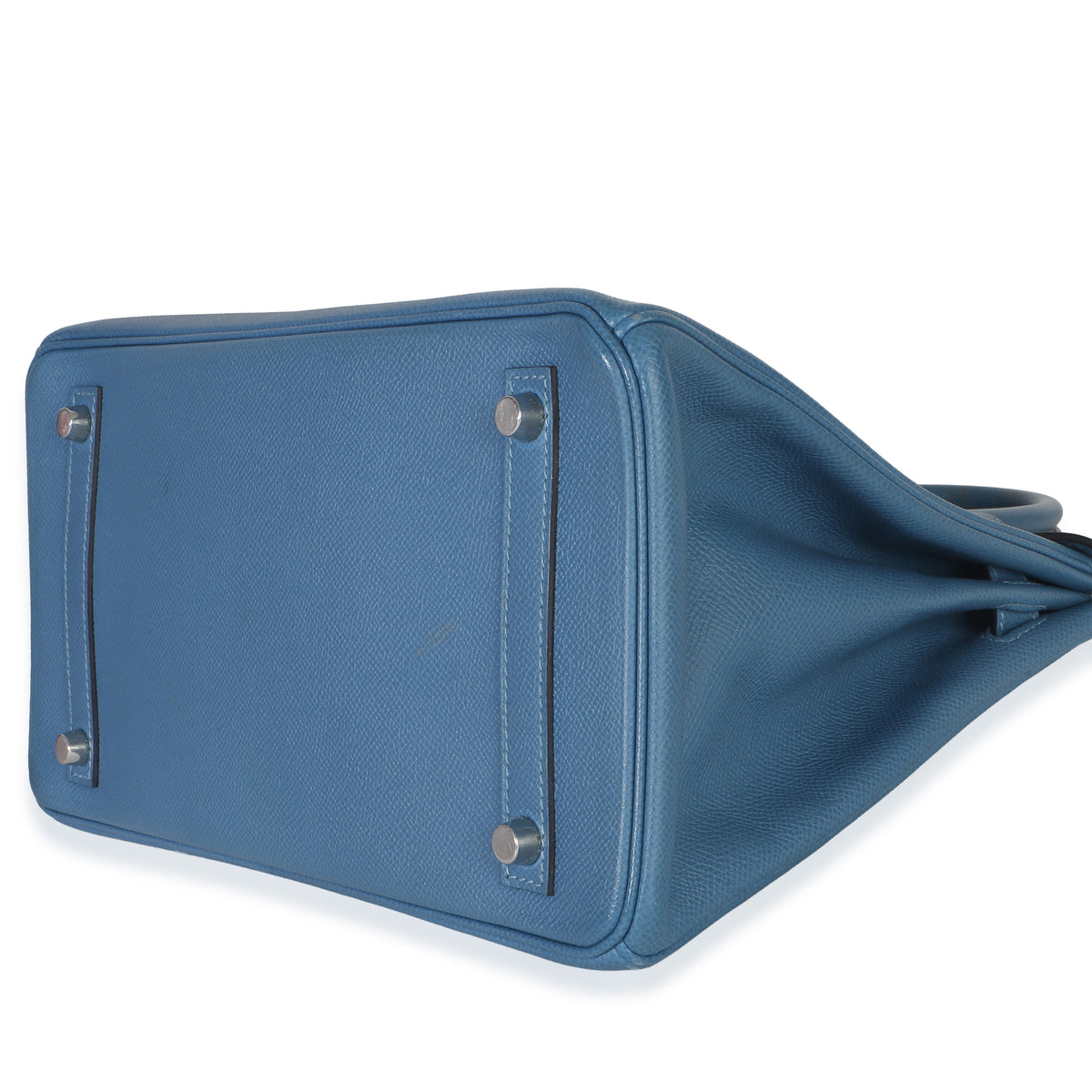 Hermès Bleu Brighton Epsom Birkin 30 PHW Handbag 6