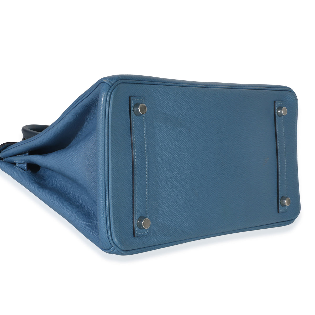 Hermès Bleu Brighton Epsom Birkin 30 PHW Handbag 7