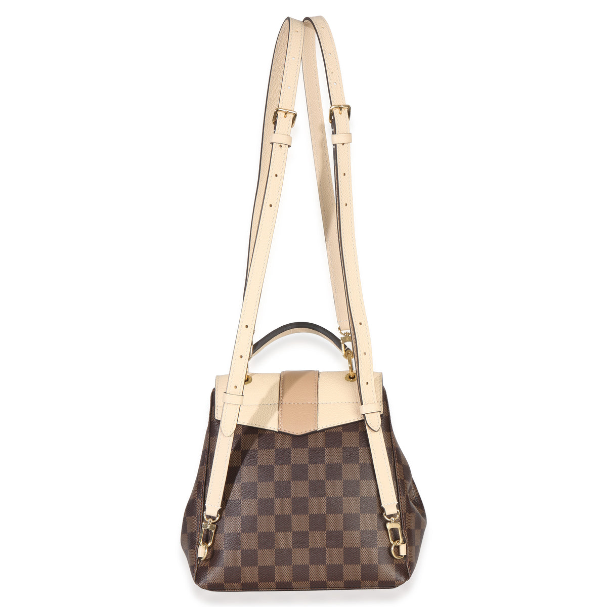 Louis Vuitton Beige Damier Canvas Clapton Backpack | myGemma