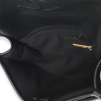 Chanel Black Quilted Caviar 22K Top Handle Flap Handbag Handbag 9